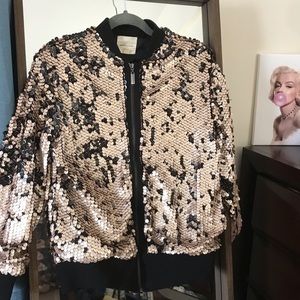 Silence and Noise Sequined Jacket